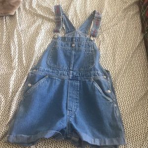Vintage original Tommy Hilfiger overall shorts